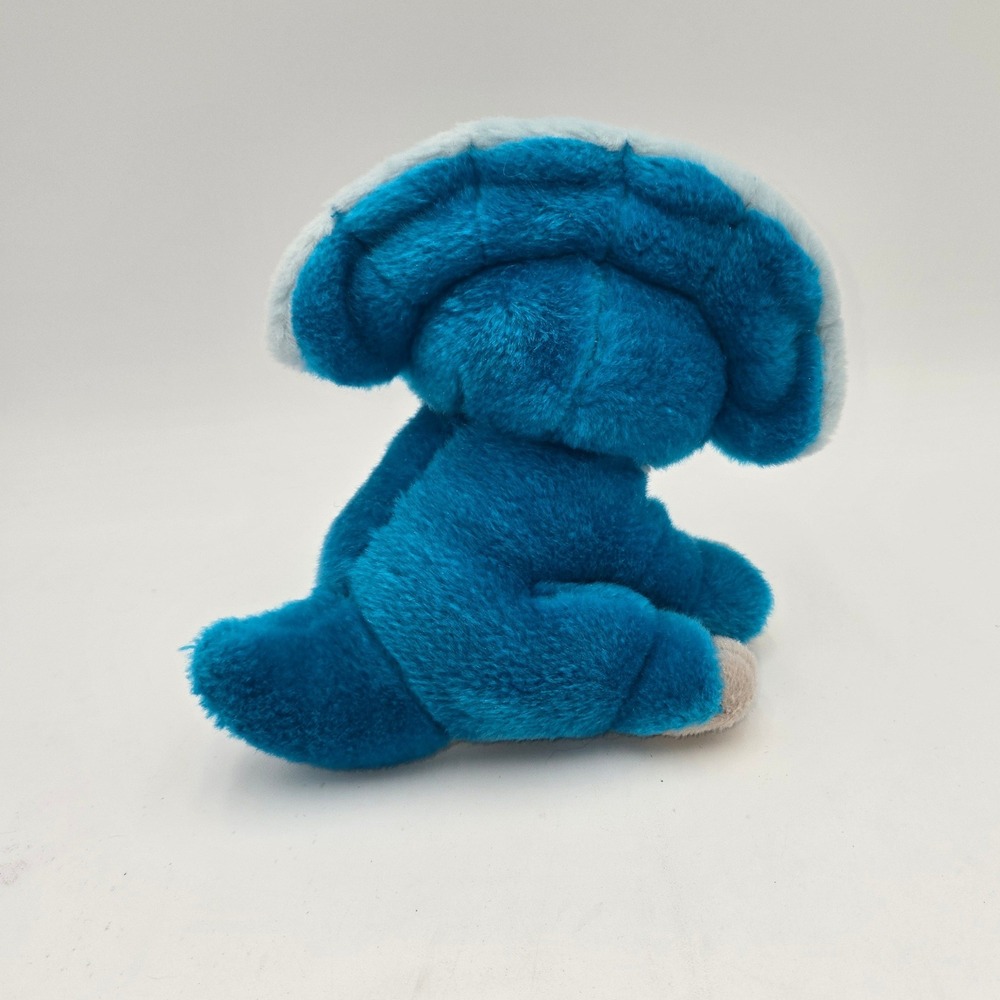 Wild Republic‎ Blue Triceratops Plush Dinosaur Stuffed Animal 2016 KM Intl - Picture 3 of 12